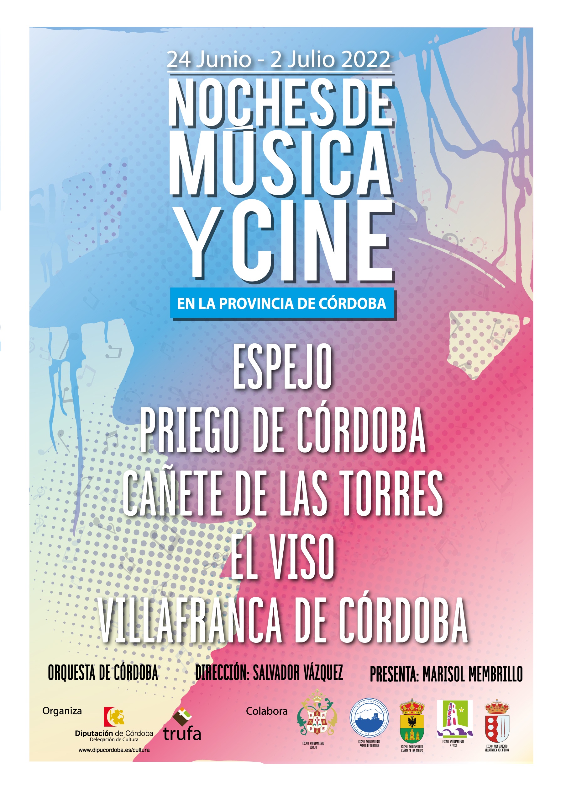 Noches de música y cine en la provincia con la Orquesta de Córdoba