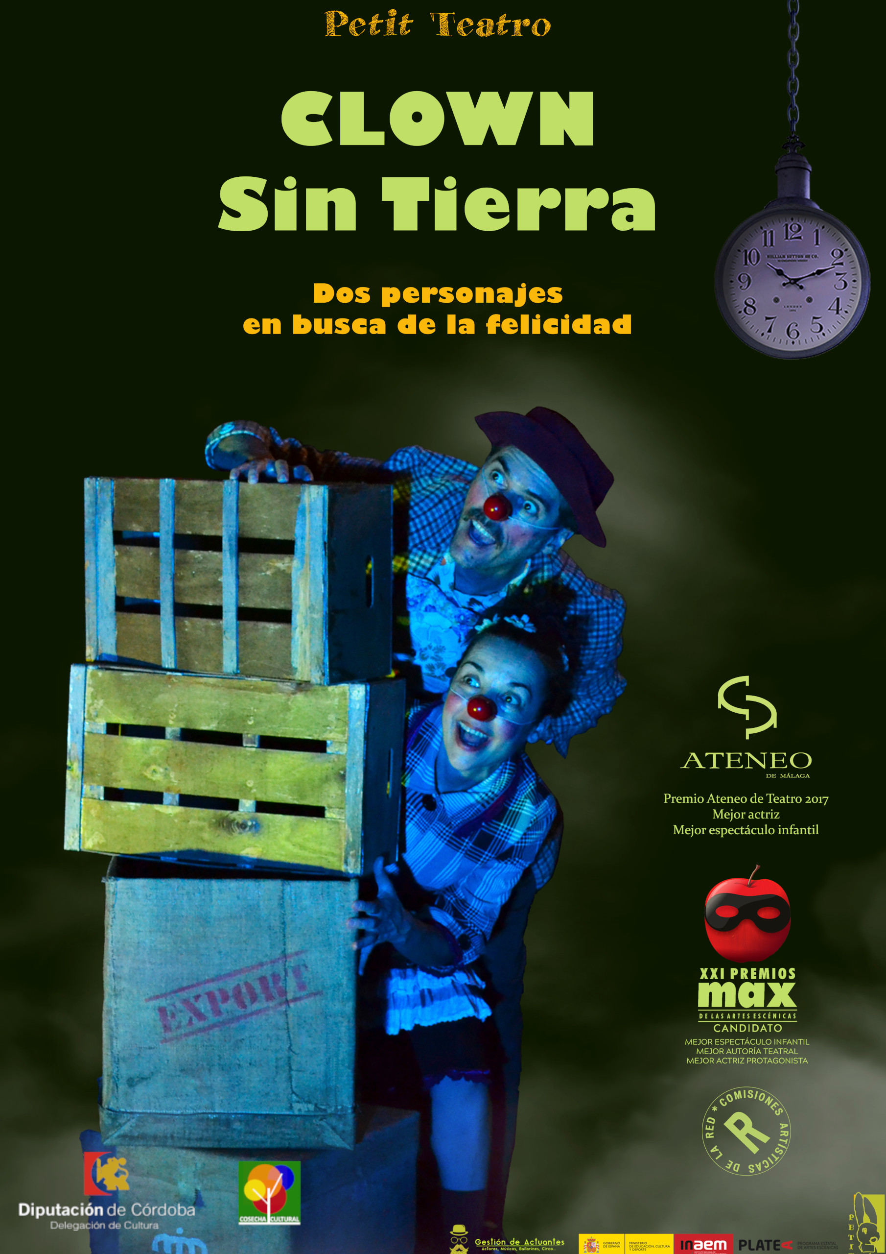 «Clown sin tierra» de Petit Teatro