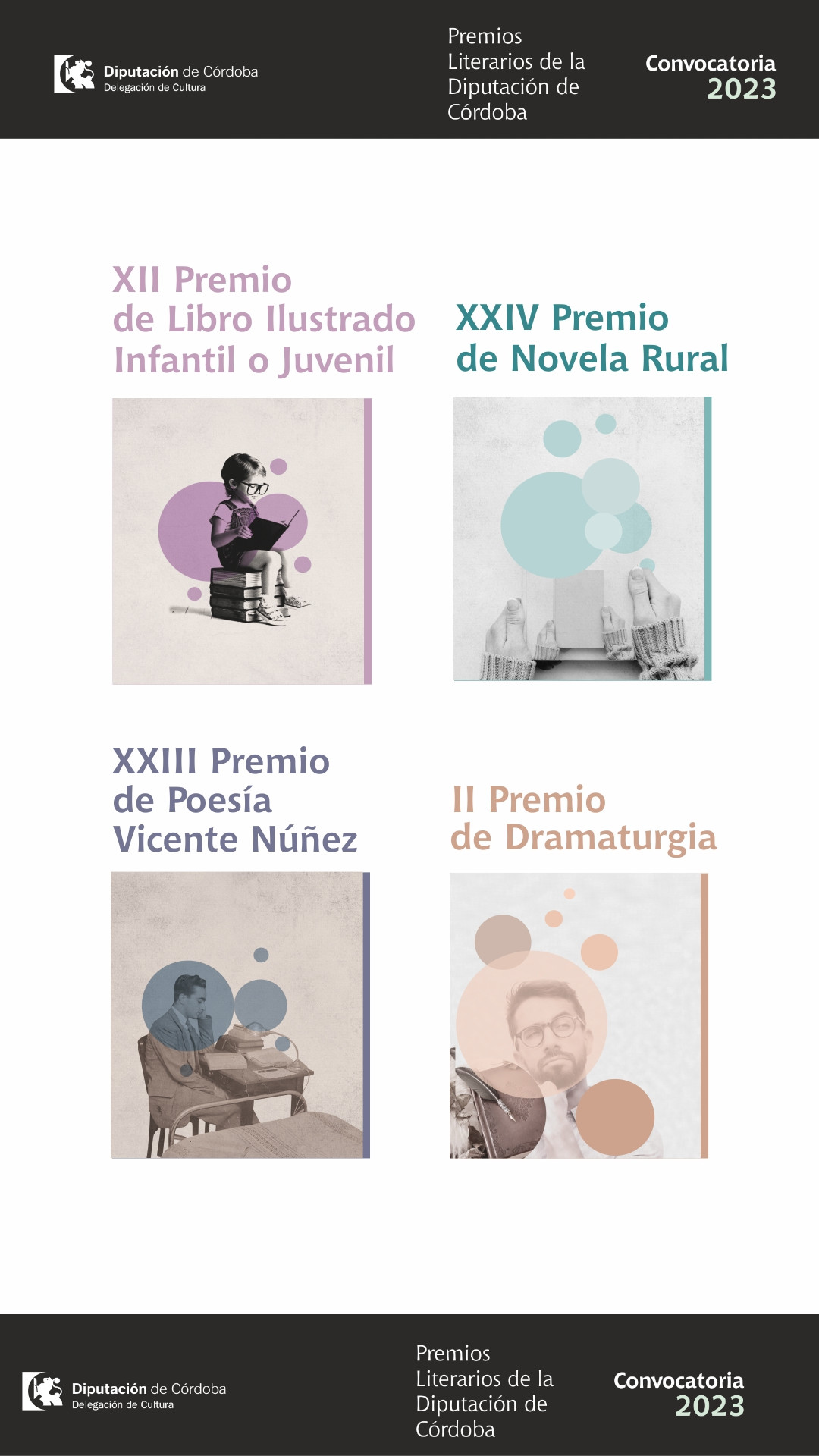 Descubre los premios literarios de la Diputación de Córdoba y participa