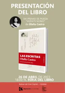 feria del libro las escritas de olalla castro