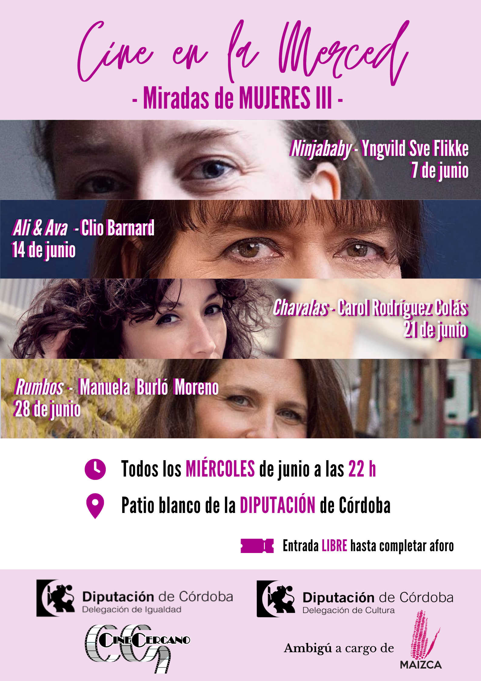 Cine en La Merced: Miradas de mujeres (III)